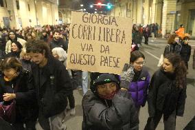 Demonstration Against Violence Toward Women - Bologna