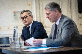 Gerald Darmanin at the Juvenile Justice Conference - Paris AJ