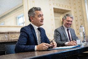 Gerald Darmanin at the Juvenile Justice Conference - Paris AJ