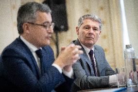 Gerald Darmanin at the Juvenile Justice Conference - Paris AJ