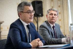 Gerald Darmanin at the Juvenile Justice Conference - Paris AJ