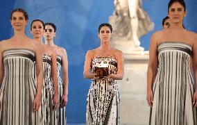 Milan-Cortina 2026 Flame Lighting Ceremony - Greece