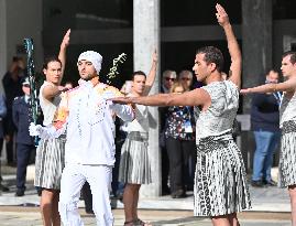Milan-Cortina 2026 Flame Lighting Ceremony - Greece