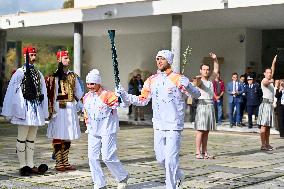 Milan-Cortina 2026 Flame Lighting Ceremony - Greece