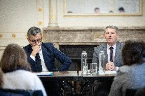 Gerald Darmanin at the Juvenile Justice Conference - Paris AJ