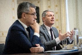 Gerald Darmanin at the Juvenile Justice Conference - Paris AJ