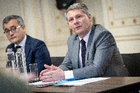 Gerald Darmanin at the Juvenile Justice Conference - Paris AJ