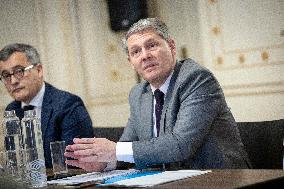 Gerald Darmanin at the Juvenile Justice Conference - Paris AJ