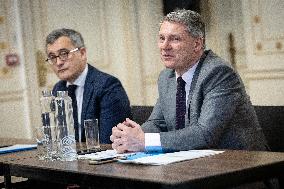 Gerald Darmanin at the Juvenile Justice Conference - Paris AJ