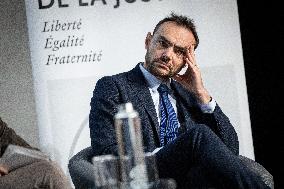 Gerald Darmanin at the Juvenile Justice Conference - Paris AJ