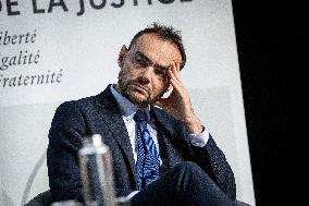 Gerald Darmanin at the Juvenile Justice Conference - Paris AJ