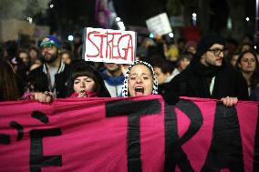 March Against War and Violence Against Women - Italy