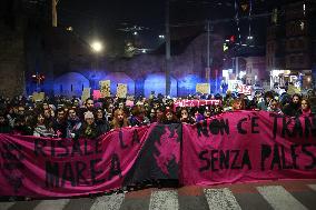 March Against War and Violence Against Women - Italy