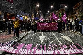 March Against War and Violence Against Women - Italy