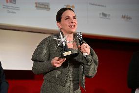 43rd Turin Film Festival - Awarding of The Mole Stella to Juliette Binoche