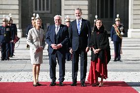 Spain Royals Welcomes German President Steinmeier - Madrid