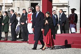 Spain Royals Welcomes German President Steinmeier - Madrid