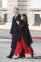 Spain Royals Welcomes German President Steinmeier - Madrid