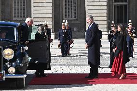 Spain Royals Welcomes German President Steinmeier - Madrid