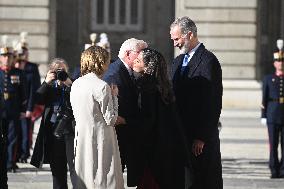 Spain Royals Welcomes German President Steinmeier - Madrid
