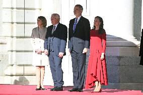 Spain Royals Welcomes German President Steinmeier - Madrid