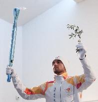 Milan-Cortina 2026 Flame Lighting Ceremony - Greece