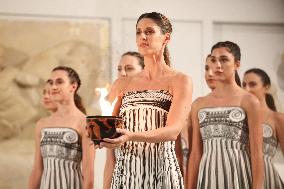 Milan-Cortina 2026 Flame Lighting Ceremony - Greece