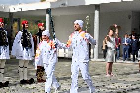 Milan-Cortina 2026 Flame Lighting Ceremony - Greece