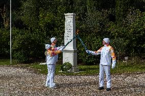 Milan-Cortina 2026 Flame Lighting Ceremony - Greece