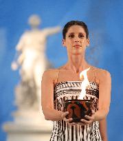 Milan-Cortina 2026 Flame Lighting Ceremony - Greece