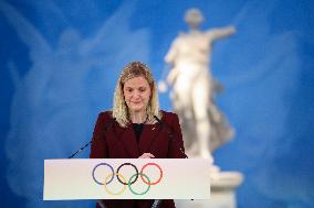 Milan-Cortina 2026 Flame Lighting Ceremony - Greece