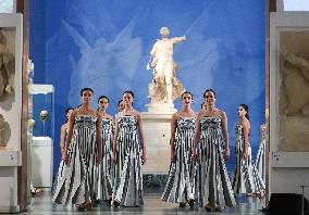 Milan-Cortina 2026 Flame Lighting Ceremony - Greece