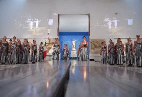 Milan-Cortina 2026 Flame Lighting Ceremony - Greece