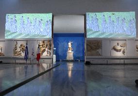 Milan-Cortina 2026 Flame Lighting Ceremony - Greece