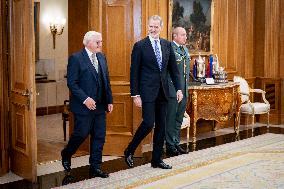 King Felipe Meets With German President Steinmeier - Madrid