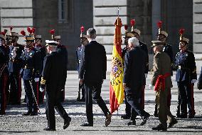 Spain Royals Welcomes German President Steinmeier - Madrid
