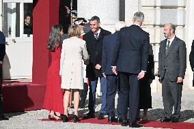 Spain Royals Welcomes German President Steinmeier - Madrid
