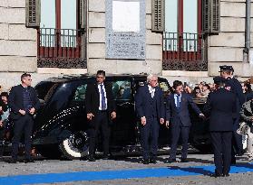 Almeida Presents Golden Key Of Madrid To German President Steinmeier