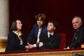 Tribute From the National Assembly to Olivier Marleix - Paris