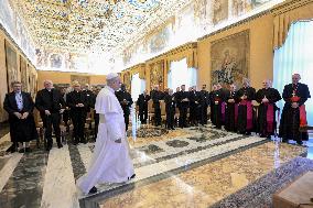 Pope Leo XIV Meets The International Theological Commission - Vatican