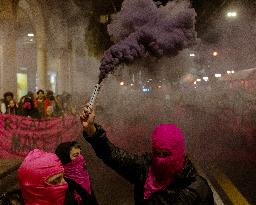 March Against War and Violence Against Women - Ital