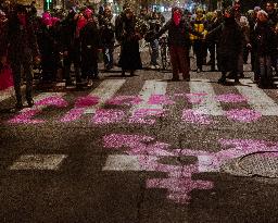 March Against War and Violence Against Women - Ital
