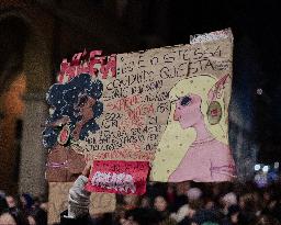 March Against War and Violence Against Women - Ital