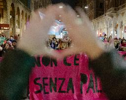 March Against War and Violence Against Women - Ital