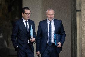 Weekly Cabinet Meeting - Paris