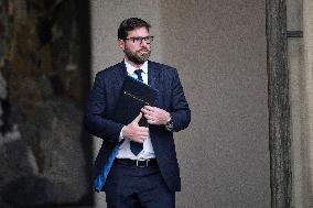 Weekly Cabinet Meeting - Paris