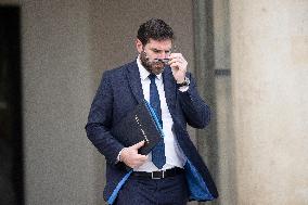 Weekly Cabinet Meeting - Paris