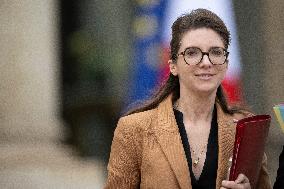 Weekly Cabinet Meeting - Paris