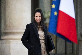 Weekly Cabinet Meeting - Paris