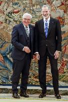 Spain Royals Receives German President - Madrid